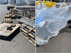 Galvanisation et thermolaquage : réalisation pour un chantier à Paris